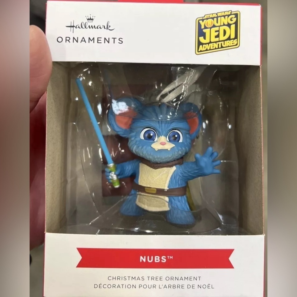 HALLMARK ORNAMENT 2023 STAR WARS YOUNG JEDI NUBS New In Box